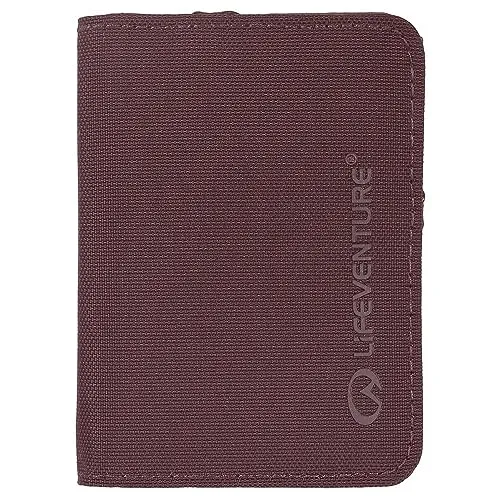 Lifeventure Kartenetui mit RFID-Schutz - Schmale Brieftasche für Reisen aus umweltfreundlichem Recyclingmaterial