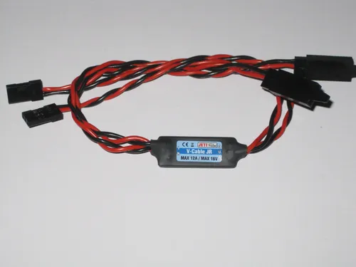 Produktbild Jeti V Kabel JR (Akkuweiche ohne Regulierung) für 2S LiXX oder 4-5 NiXX Zellen