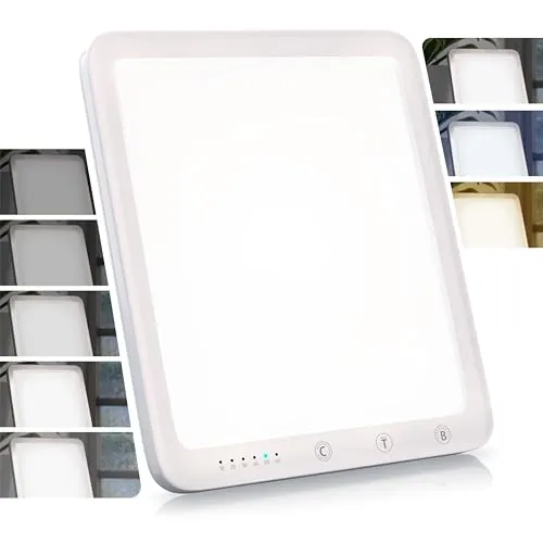 CSL Tageslichtleuchte 10000 Lux dimmbar – LED Lichttherapie von CSL