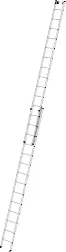 MUNK Aluminium-Schiebeleiter 2-teilig 2 x 14 Sprossen