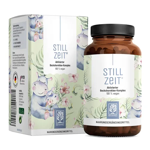 Produktbild Bockshornklee B12 90 Kapseln Komplex vegan stillende Mütter Stillzeit NATURTREU®