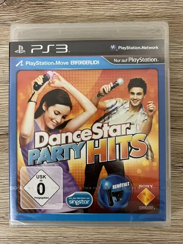 DanceStar Party PS3 - Neu & Versiegelt - Party & Compilation Game für die PlayStation 3, ideal für gesellige Abende mit Freunden und Familie. USK ab 0 Jahren für unbeschwerten Spielspaß.