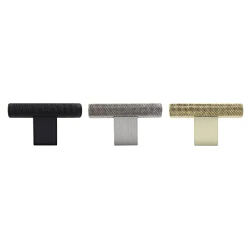 Natural Goods Berlin Möbelgriffe WAAGE - Gebürstete Metallknöpfe für Schränke und Schubladen - Hochwertige Möbelgriffe in Gold, ideal für moderne Küchenfronten und Kommoden. Langlebig, pflegeleicht und mit einfachem Montagematerial – perfektes Design für Dein Zuhause!