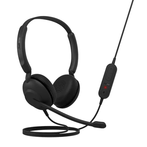 Jabra Evolve 10 Headset - On-Ear, kabelgebundenes USB-A Headset mit effektiver Geräuschisolierung für ungestörte Gespräche und konzentriertes Arbeiten.
