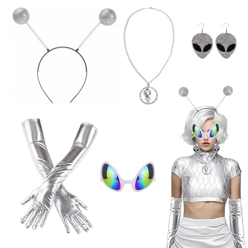 Kostüme & Accessoires Silber von CHUANFU