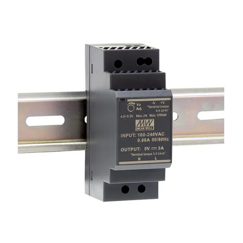 MEAN WELL HDR-30-5 15W 5V 3A Hutschienen Netzteil DIN-RAIL