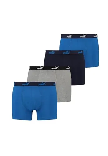 PUMA 4er Pack Elements Boxer Boxershorts Herren Unterwäsche von PUMA