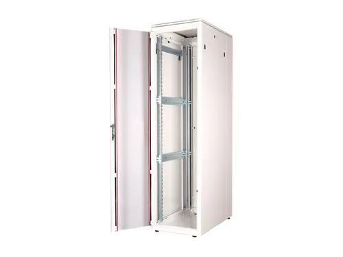 Roline Pro Netzwerkschrank mit Glastür 800 x 800 mm - Server-Zubehör: Robuster Netzwerkschrank mit Glastür für optimale Sichtbarkeit und Belüftung, ideal für professionelle IT-Umgebungen.
