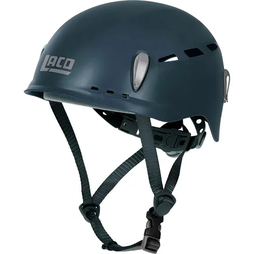 LACD Protector 2.0 Kletterhelm midnight navy - Kletterhelm mit Hartschalenkonstruktion für sicheren Schutz beim Klettern und Bergsteigen. Optimal anpassbar für Kopfumfänge von 53-61 cm, mit 14 Ventilationsöffnungen für hohen Tragekomfort.