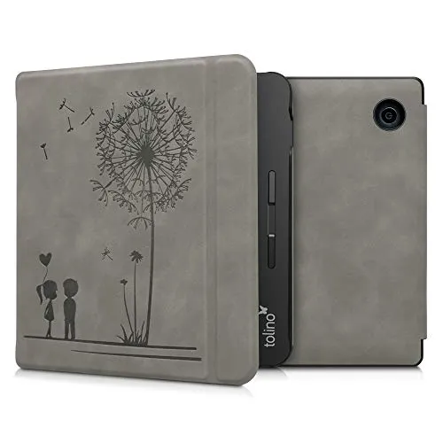 Hülle für Tolino Vision 5 eReader - Klapphülle & Schutzcover - Taschen & Schutzhüllen, elegante graue Klapphülle mit optimalem Schutz für Ihren Tolino Vision 5 eReader.