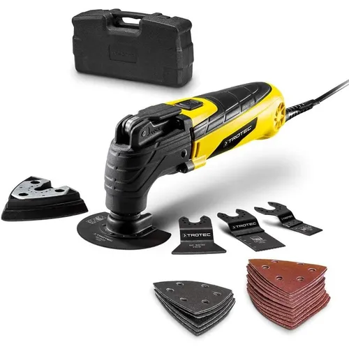 TROTEC Multitool PMTS 10-230V – 300W Multifunktionswerkzeug mit Zubehör
