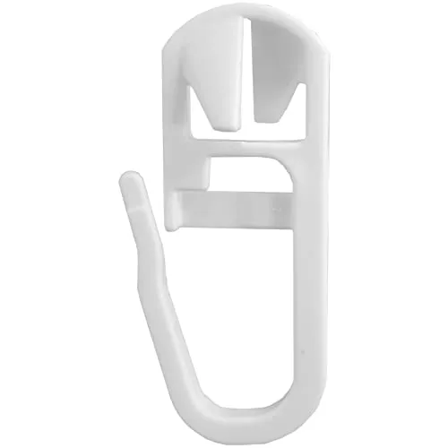 Bestlivings Klickgleiter (50er Pack) für Kunststoffschienen - 100% Kunststoff - Faltenleghaken Faltengleiter in versch. Ausführungen