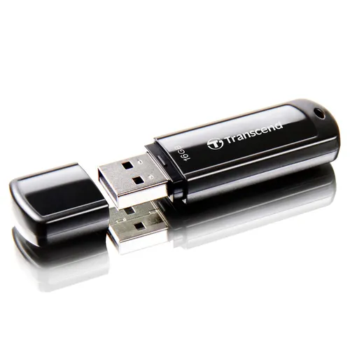 Transcend JetFlash 700 USB-Stick 16 GB Schwarz