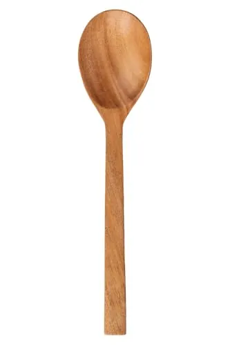 Kochlöffel NATURAL NEEM Küchenhelfer aus Holz Küchenutensilien Kochbesteck, 30,7 cm × 7 cm x 2 cm