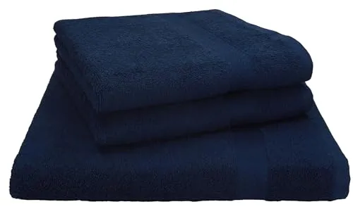 Betz 3-TLG. XXL Saunatuch Set Premium in Dunkelblau