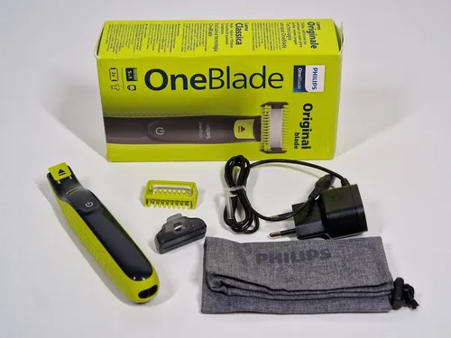 Philips OneBlade QP2821/20 Rasierer schwarz grün Gesicht und Körper Trimmer