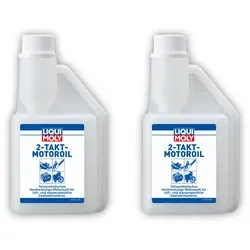 2x 250ml LIQUI MOLY 1051 2-Takt-Motoroil Motoröl Motorenöl Öl selbstmischend