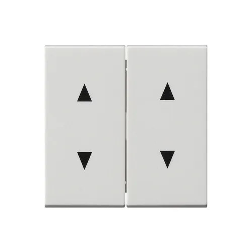 Gira 115027 Wippe mit Pfeilsymbolen System 55 Reinweiß matt