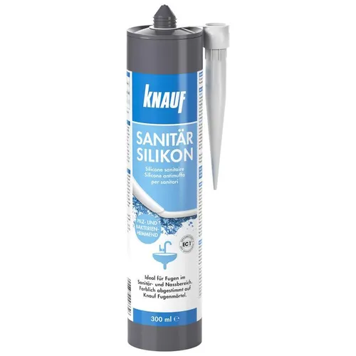 Knauf Silikon-Sanitär bahamabeige 300 ml Sanitär-Silikon Dichtstoff Dusche Bad