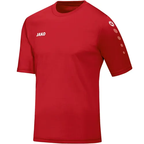 JAKO Sport-Tshirt Trikot Team Kurzarm (100% Polyester) rot Jungen, Größe: 104