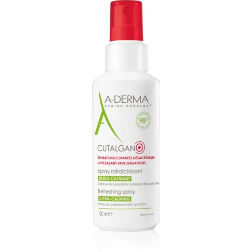 A-Derma Cutalgan Refreshing Spray beruhigendes Spray Gegen Reizungen und Jucken der Haut 100 ml