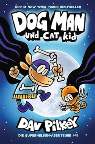 Dog Man 4: Dog Man und Cat Kid von Adrian & Wimmelbuchverlag