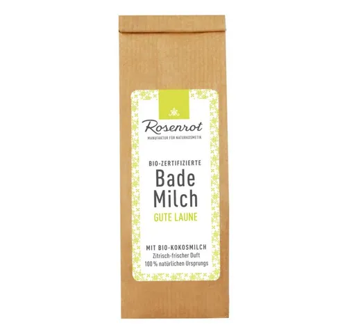 Rosenrot Bademilch Feste Bademilch - Gute Laune Pulver 150g