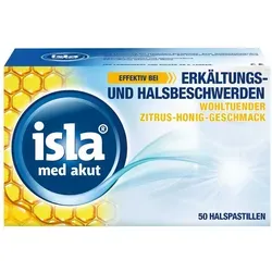 isla med akut Zitrus-Honig bei Halsschmerzen und Erkältung