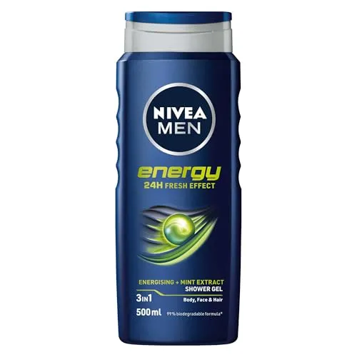 Nivea Men Energie-Duschgel, 3-in-1, 500 ml