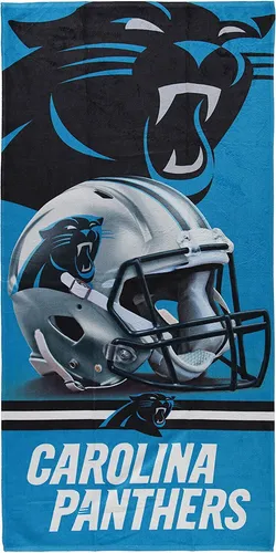 NFL Badetuch Carolina Panthers Spectra Beach Towel Handtuch Towel 150x75cm
