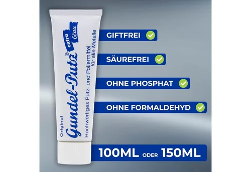 ORIGINAL GUNDEL-PUTZ Polierpaste 100ml von MaxxGoods