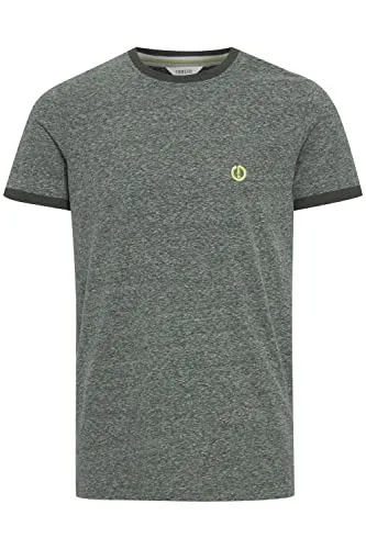 !Solid SDBennTee Herren T-Shirt Kurzarm Shirt mit Rundhals-Ausschnitt 100% Baumwolle Regular fit, Größe:L, Farbe:CLIM. IVY (798785)