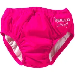 BECO Baby Aqua-Windel Slipform mit Gummibündchen, Schwimmhilfe, Größe L, Pink