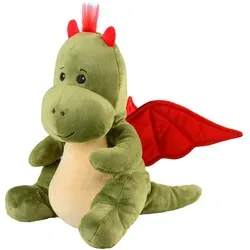 Warmies Drache - Kuschelige Wärmetherapie - Wärmetherapie mit einem 28 cm hohen, niedlichen Drachen, der für entspannende Wärme und einen angenehmen Lavendelduft sorgt. Ideal zum Kuscheln für Groß und Klein.