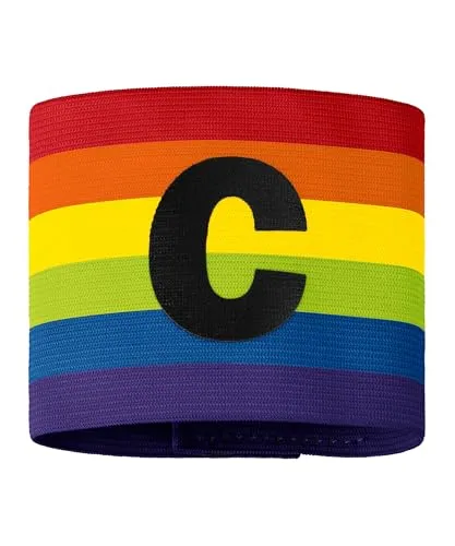 JAKO Unisex Kapitänsbinde, Regenbogen, L-XL von JAKO