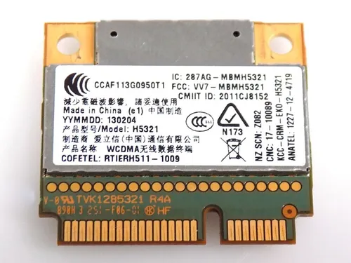 Lenovo 04W3786 Ericsson H5321 WWAN 3G Modul Card