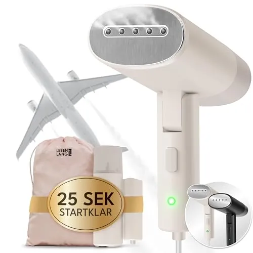 Lebenlang Reise-Dampfbügeleisen Travel Steamer