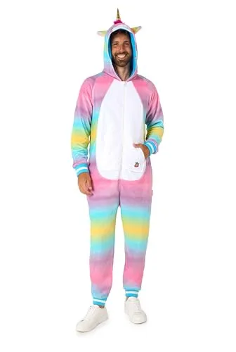 Opposuits Kostüm Einhorn Onesie in pink von OppoSuits