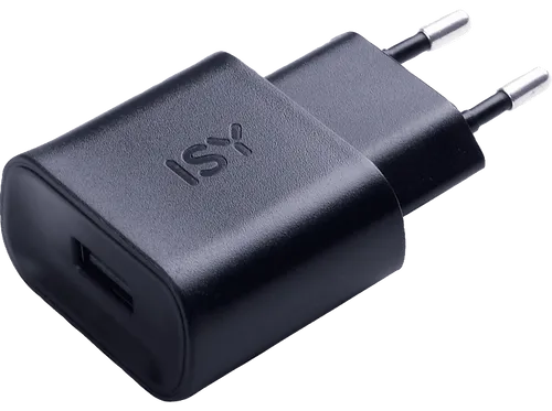 ISY IWC-4000 Wall Charger, Schwarz