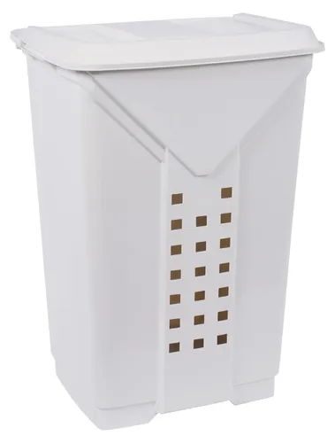 EDA Wäschebox PRIMA mit Deckel 60 Liter grau