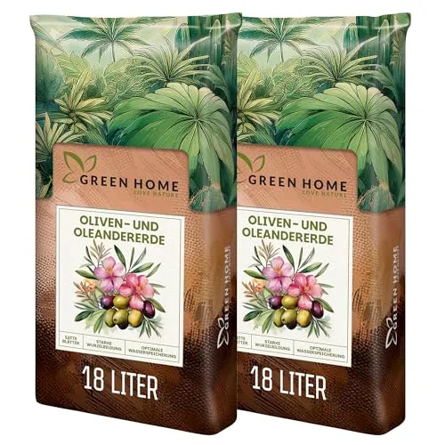 Green Home Olivenbaum- & Oleandererde 36L von GREEN HOME LOVE NATURE