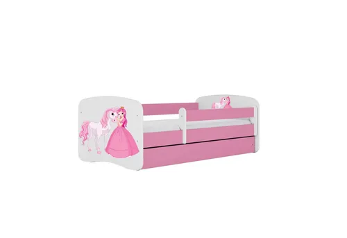 Raumhirsch Furniture Kinderbett Rosa 80x160 cm in pink von Raumhirsch Furniture