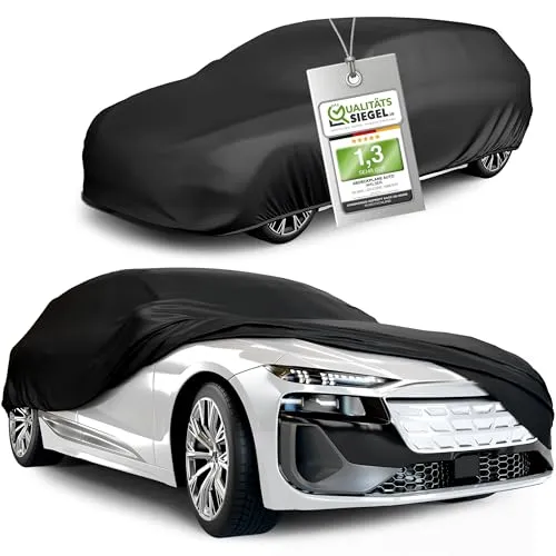 Walser Abdeckplane Auto All Weather - Wasserdichte Autoabdeckung für ganzjährige Nutzung - schützt vor Witterungseinflüssen, Schmutz und Kratzern, ideal für PKW, SUV und Transporter.