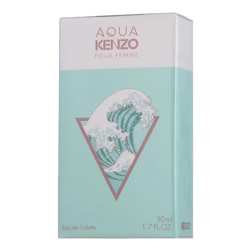 Kenzo Aqua Kenzo Pour Femme EDT 50ml - Damen Eau de Toilette, erfrischender Duft mit aquatischen Noten, perfekt für den täglichen Gebrauch.