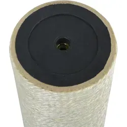 vidaXL Kratzsäule 8x55cm Beige mit Sisalstamm - Kratzsäule für Katzen, 55 cm hoch, aus strapazierfähigem Sisal, ideal zum Krallenwetzen und Stressabbau für Ihre Katze.