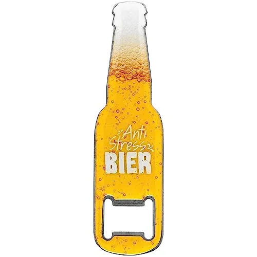 Flaschenöffner Motiv Anti-Stress Bier