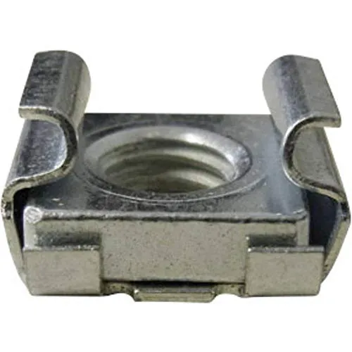 TOOLCRAFT 521798 Käfigmuttern M4 - 10 Stück aus robustem Stahl, ideal für zuverlässige Verbindungen und Konstruktionen