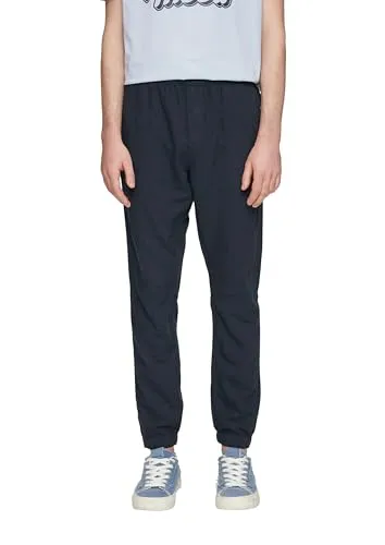 QS Jogpants aus Leinenmix mit Tunnelzug und Eingrifftaschen