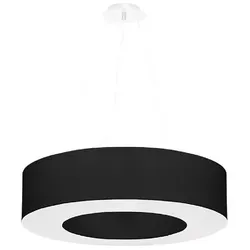 Sollux SL.0752 Kronleuchter SATURNO 70 schwarz - Eleganter SATURNO Kronleuchter in Schwarz, ideal für verschiedene Räume und Designstile. Perfekt für Esszimmer, Flure oder Wohnzimmer, bringt er stilvolle Akzente in Ihr Zuhause.
