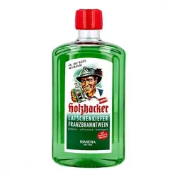 Riviera Holzhacker Latschenkiefer-franzbranntwein - Arzneimittel zur Linderung von Muskel- und Gelenkschmerzen, mit erfrischendem Latschenkiefer-Duft für ein wohltuendes Pflegeerlebnis.